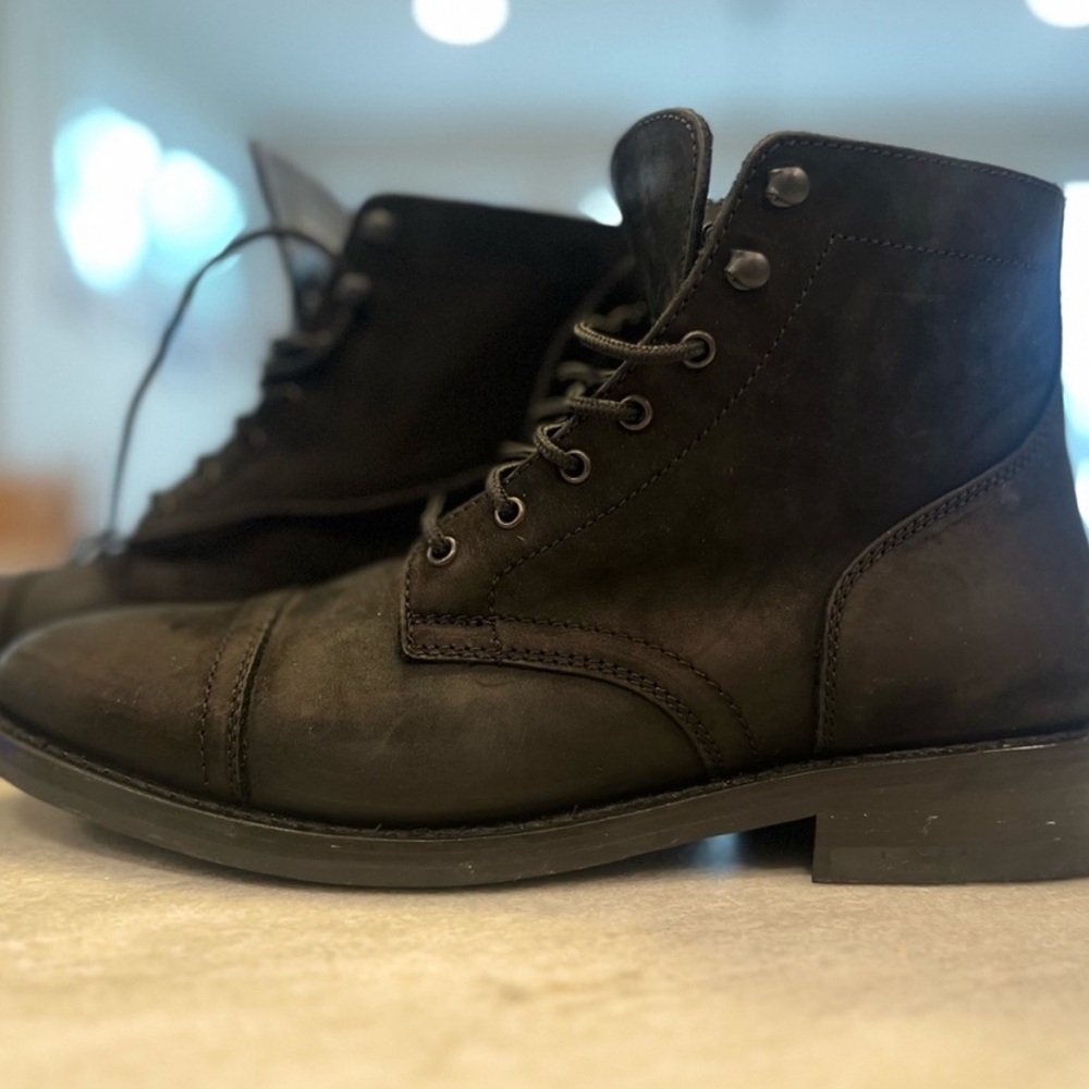 Thursday Boot Company - Captain in Black Matte 11.5